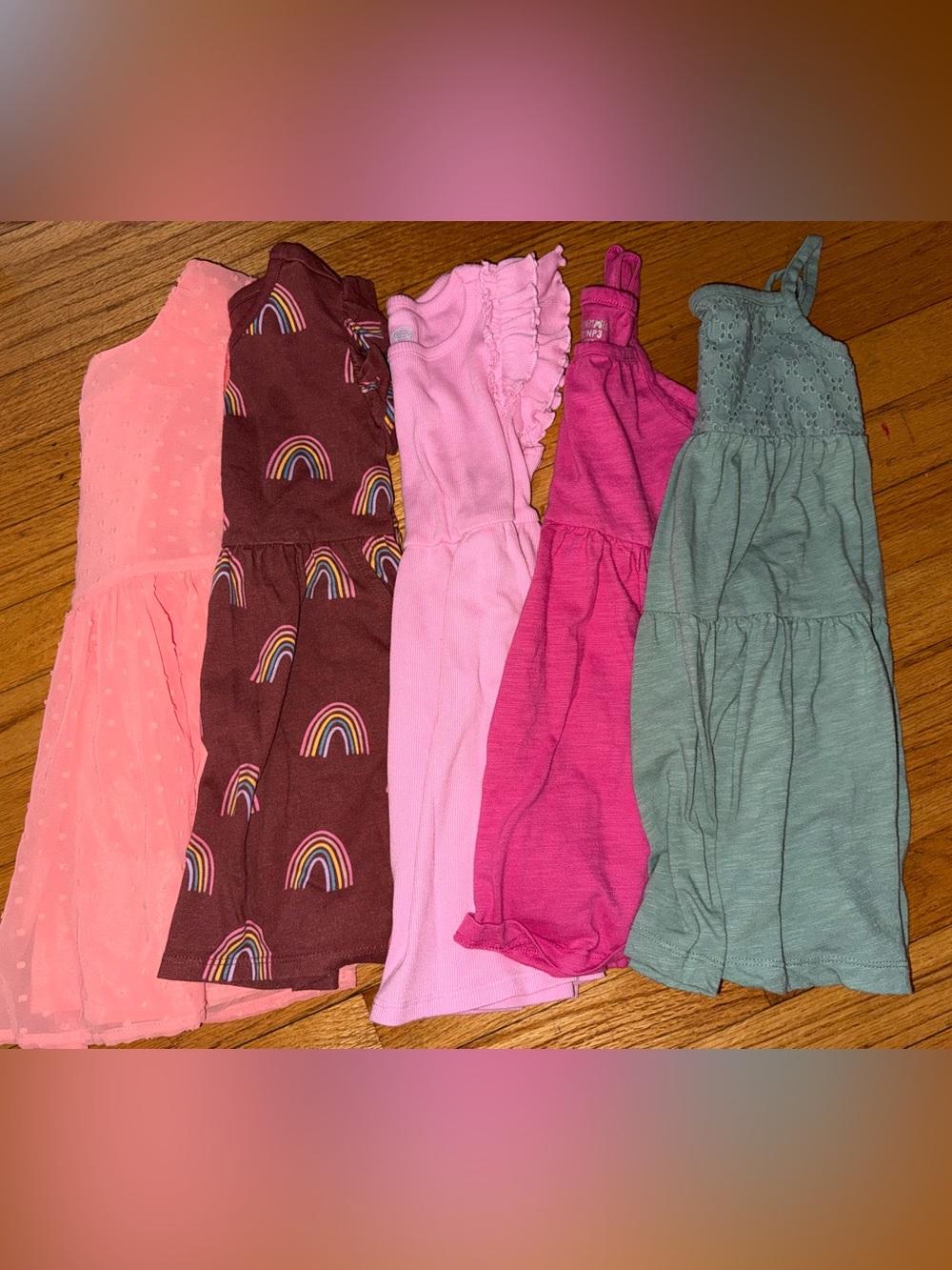 5c Girls Short Sleeve & Ta m Dress - Size 3T